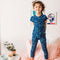 Girls summer pajama set Space t-shirt + leggings